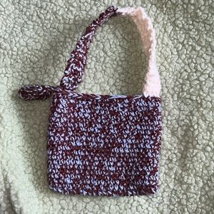 Mini handmade crochet bag